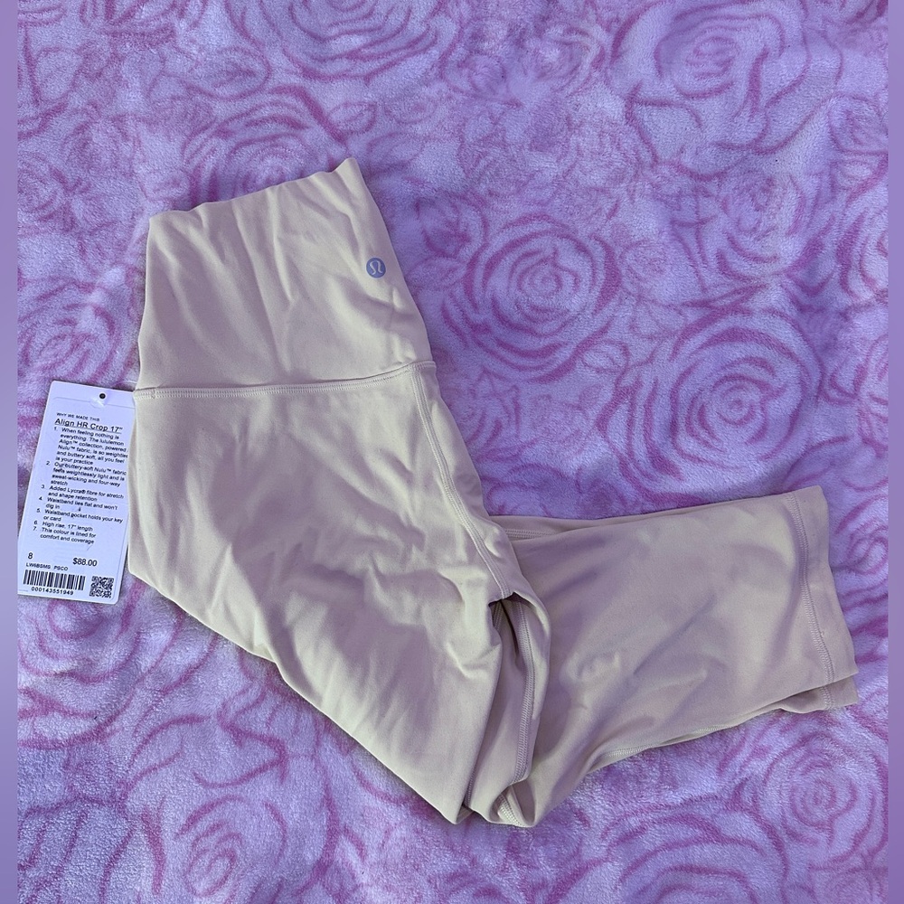 Lululemon Align HR crop 17” leggings